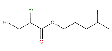 4-Methylpentyl 2,3-dibromopropanoate